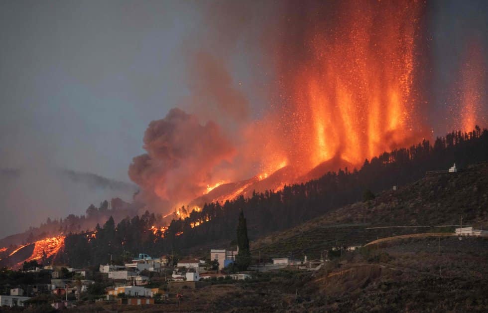 image volcán en La Palma erupcion volcan la palma DESIREE MARTIN afp