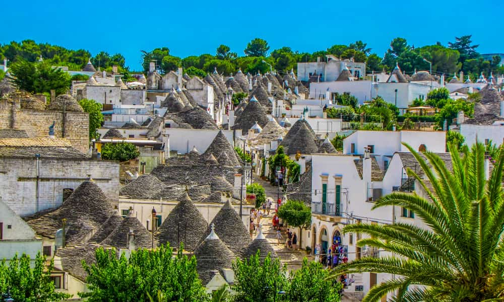 image región de Italia lugares para visitar en italia trullos de alberobello