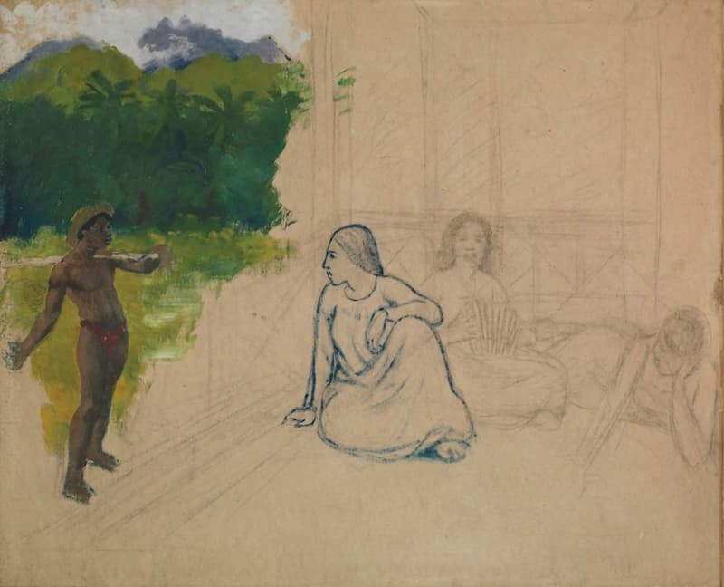 Supuesta obra de Gauguin