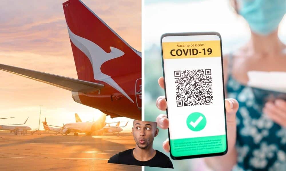 qantas prohibe a no vacunados