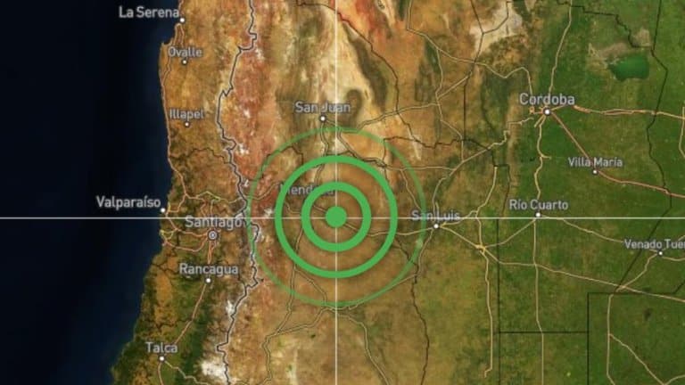 Mendoza registró terremoto de 5,2 grados en la escala Richter: no se registraron heridos ni daños materiales