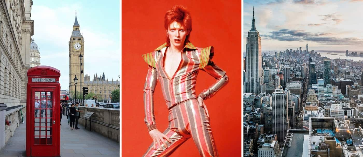 Londres y Nueva York tendrán una pequeña tienda inspirada en David Bowie