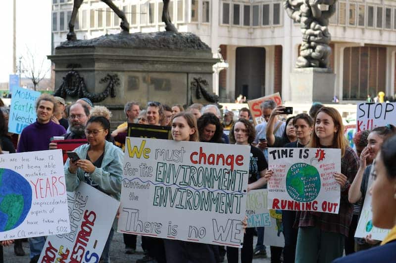 Cambio climático causado por el ser humano