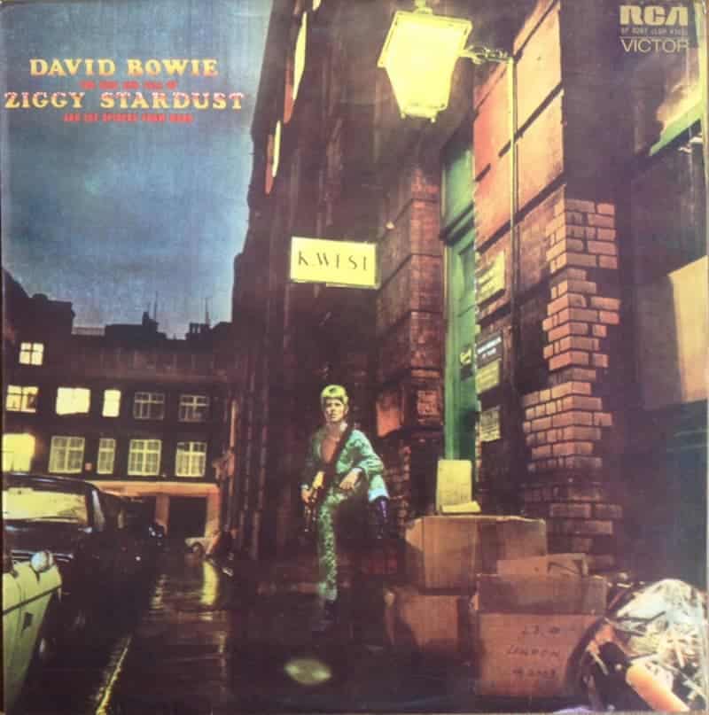 Portada del disco The Rise and Fall of Ziggy Stardust and the Spiders From Mars