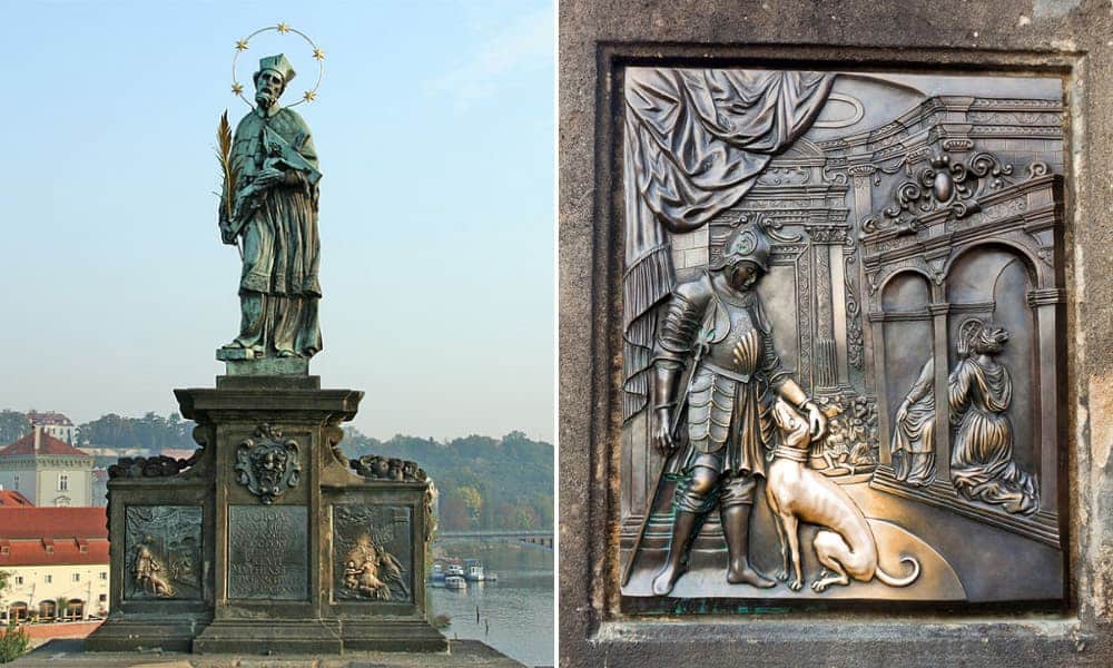 La particular historia en el Puente de Carlos en Praga una escultura a la que la buena suerte hace brillar distinto-1