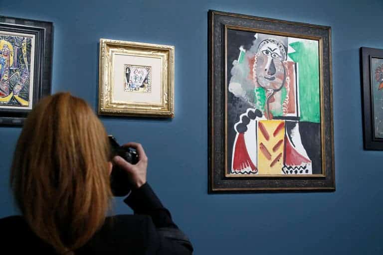 Subastan 11 obras de Picasso (1)