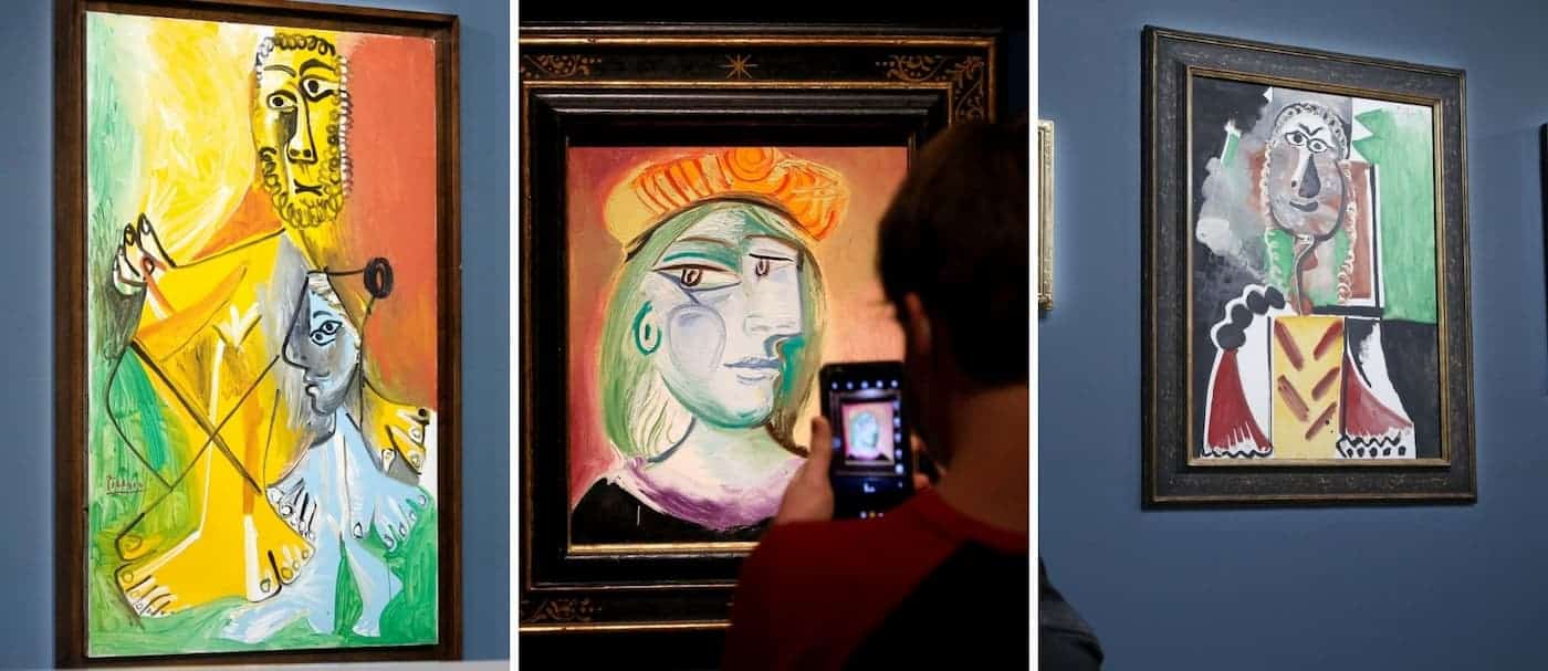 11 obras de Picasso fueron subastadas por un valor total que superó los 108 millones de dólares