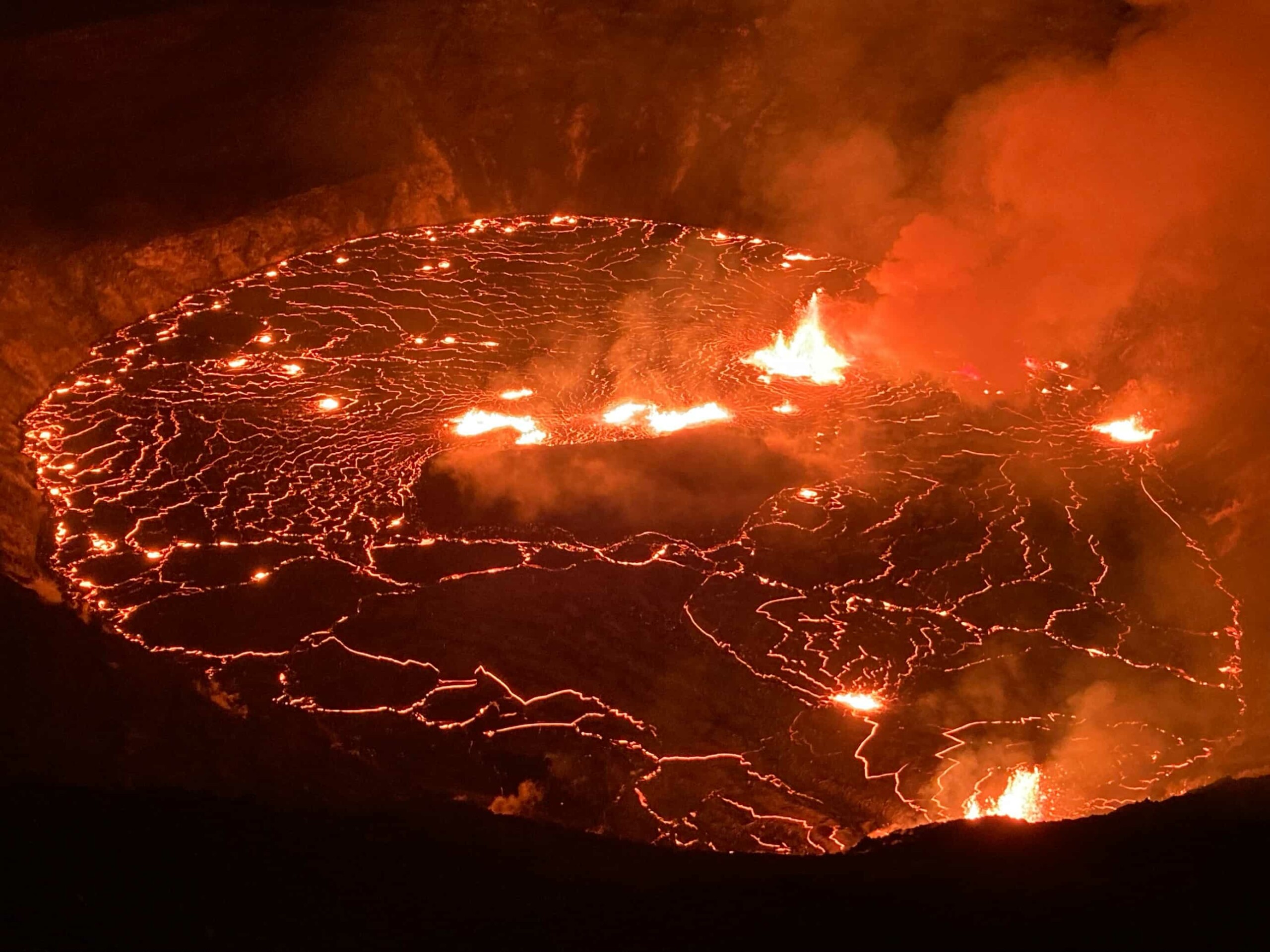 erupción del volcán Kilauea-3