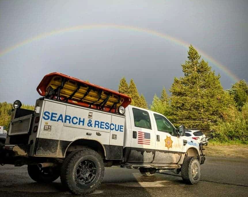 rescate en la montaña