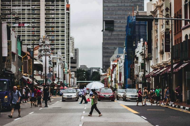 Calles de Singapur