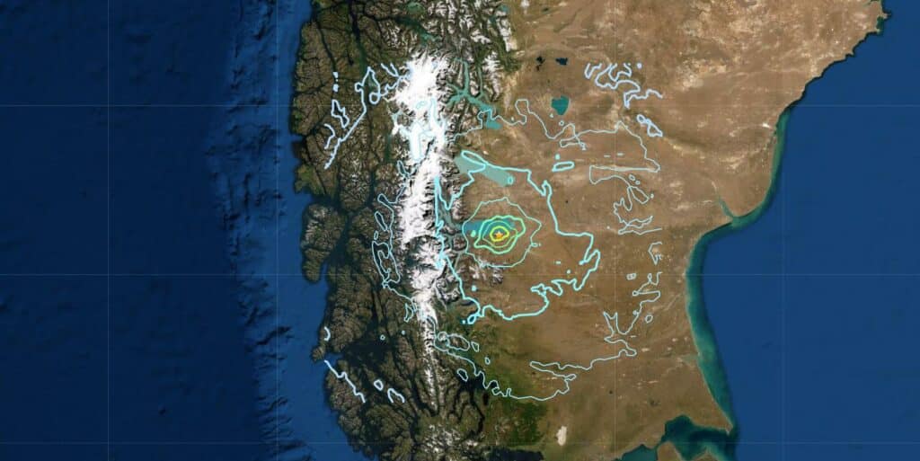 fuerte temblor en El Calafate tras sismo de 5,4 grados en la escala Richter en el sur de Chile