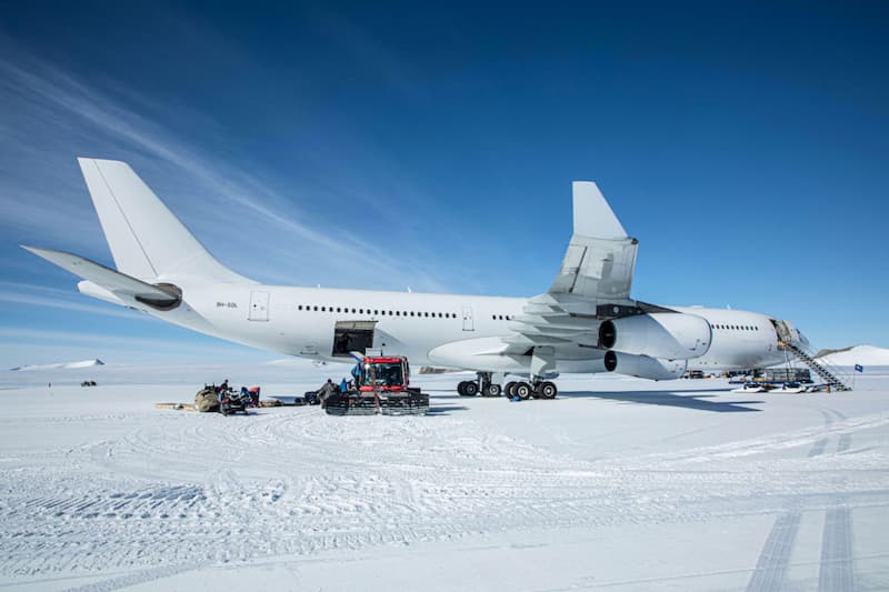 Airbus A340 - Antártida