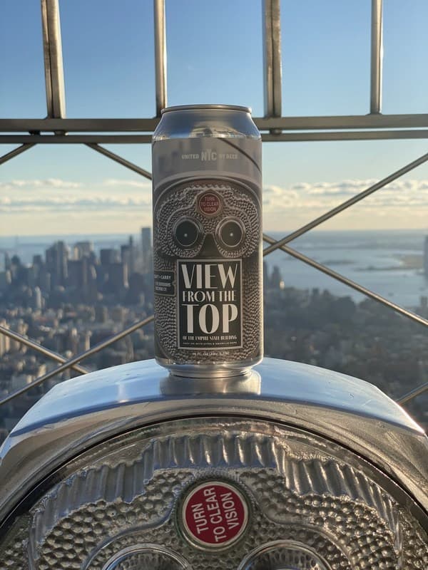 Cerveza exclusiva del edificio Empire State