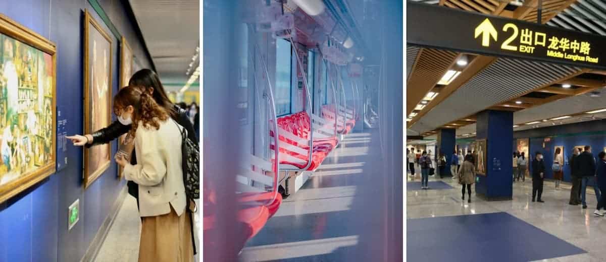 Una parte del Museo del Prado está presente en el metro de Shanghái mediante el proyecto "Encuentro con el Prado"