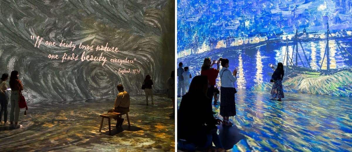 La muestra inmersiva de Vincent Van Gogh llega a Chile a finales de 2021