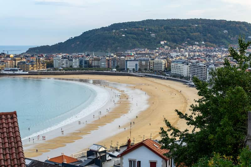 Lugares para ver en San Sebastián - Playa de la Concha