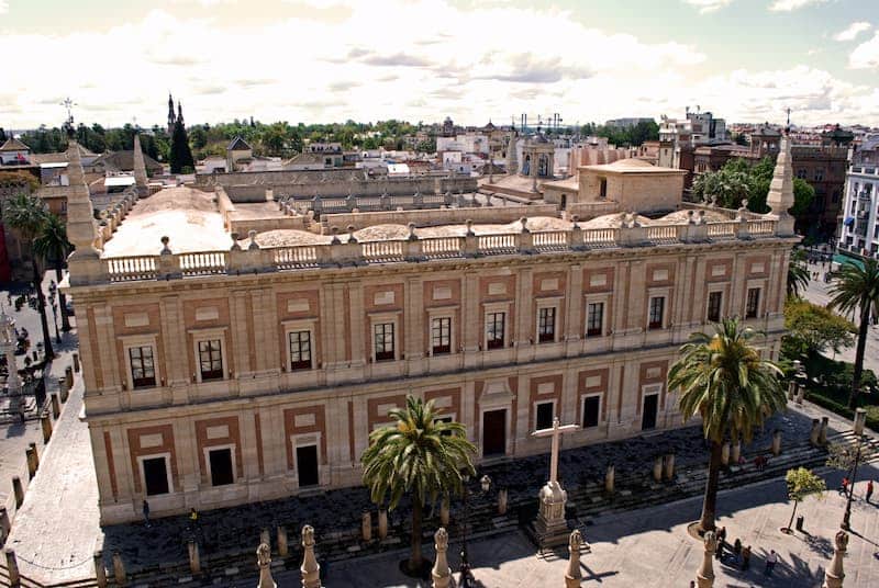 Lugares para ver en Sevilla - Archivo de Indias