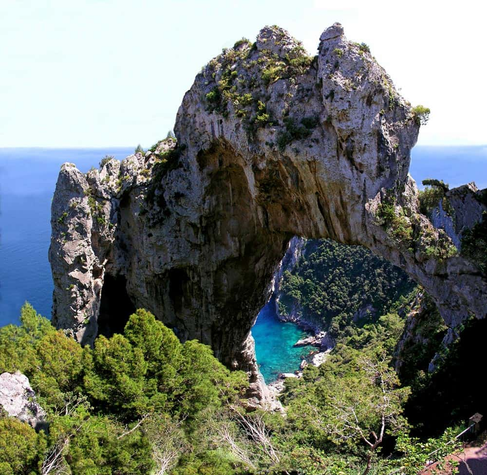 Lugares para ver en la isla de Capri - Arco Natural