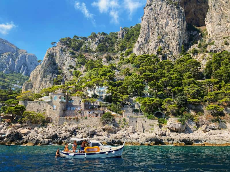 Lugares para ver en la isla de Capri