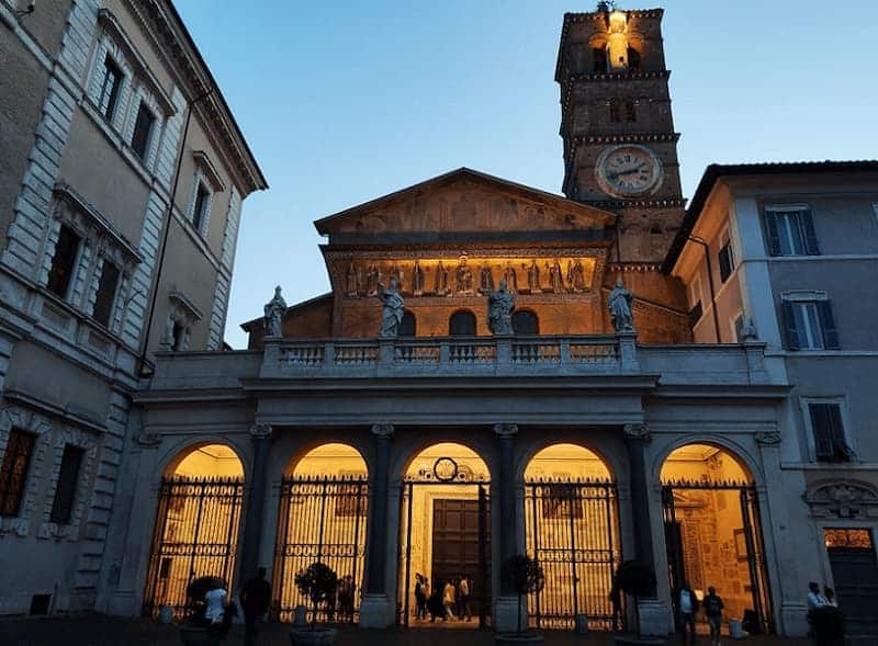 Trastevere - Basílica de Sant Maria