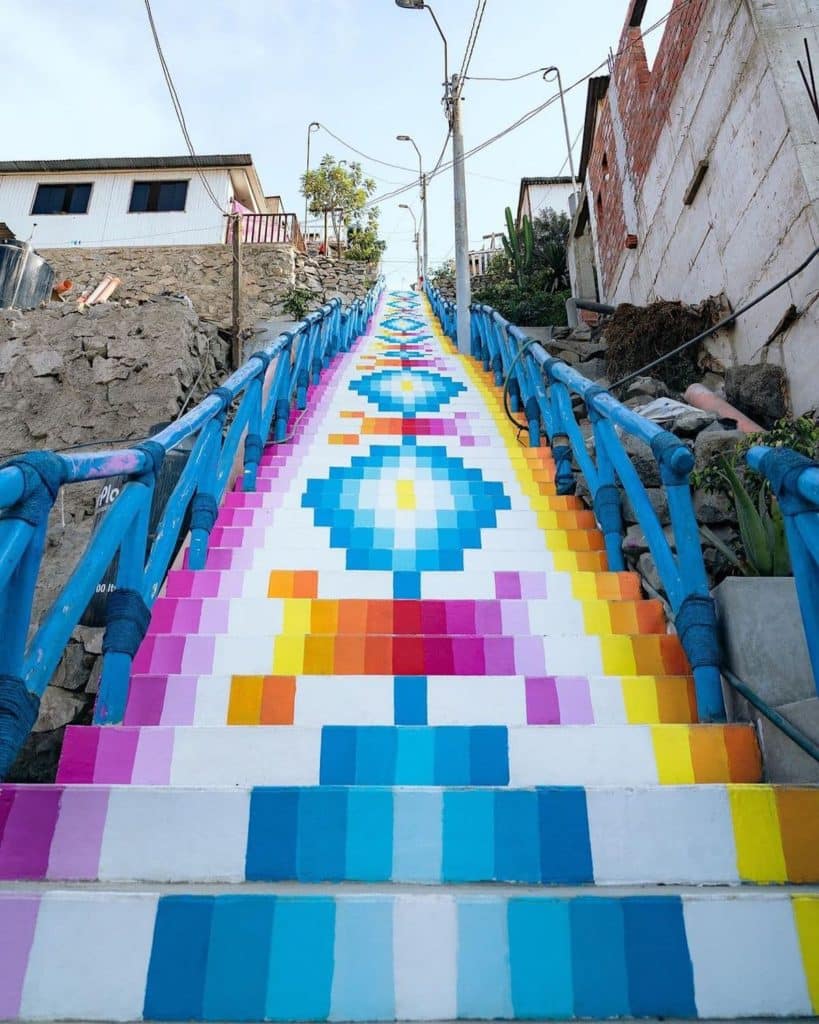 image escaleras lima escaleras pintadas disenos andinos 2