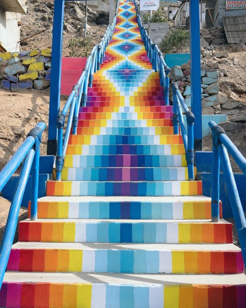 image escaleras lima escaleras pintadas disenos andinos 4