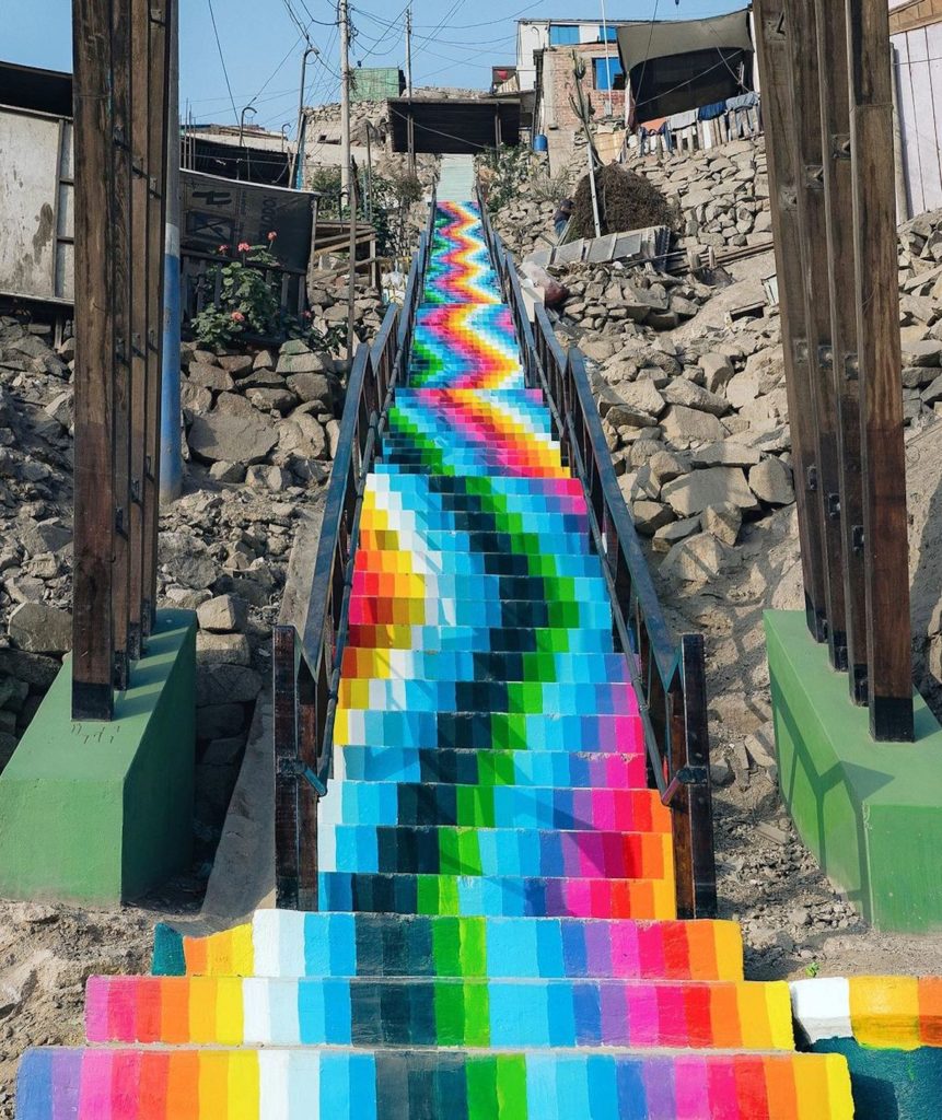 image escaleras lima escaleras pintadas disenos andinos 8