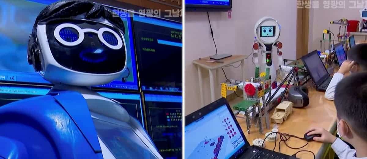 Corea del Norte está usando robots de juguete para ayudar la educación en la niñez