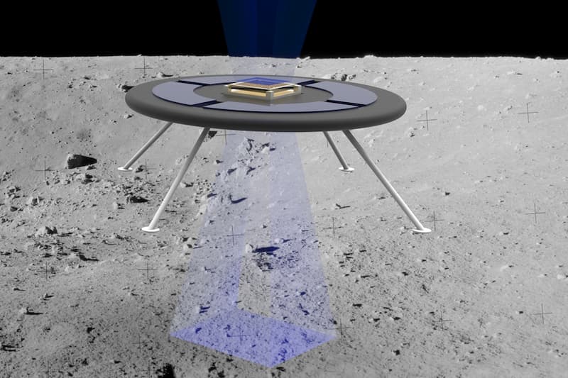 Aerotabla para explorar la luna 