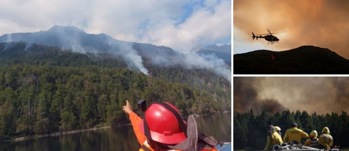 Argentina declara la emergencia ígnea y continúan los incendios en la Patagonia