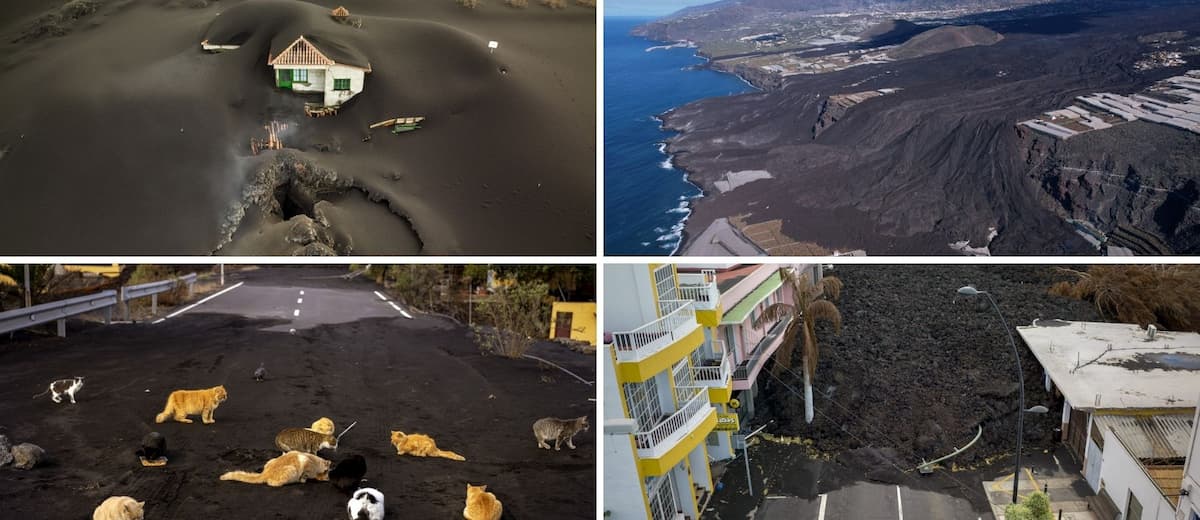 Así luce La Palma a 3 meses de la erupción del volcán de Cumbre Vieja