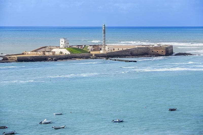 Lugares para ver en Cádiz - Castillo de San Sebastián