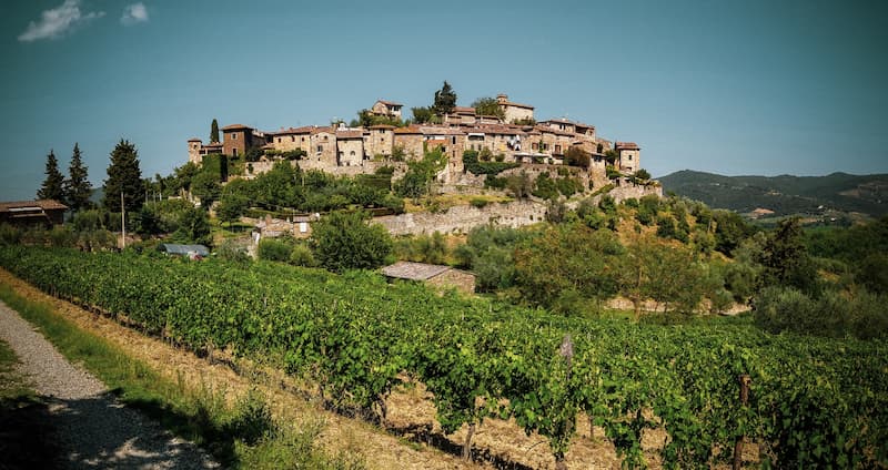 Pueblos de la Toscana - Montefioralle