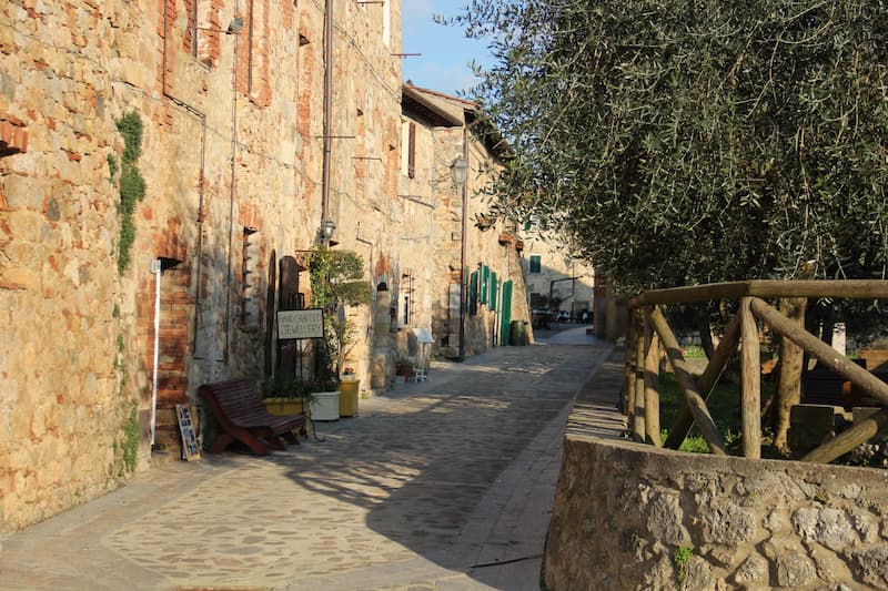 Pueblos de la Toscana - Monteriggioni