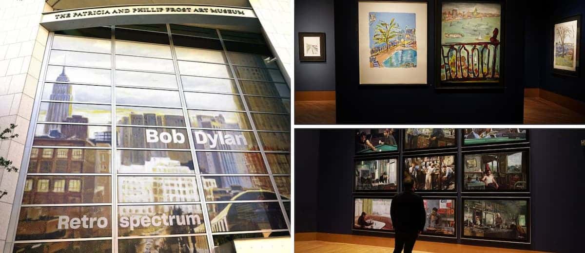 Retrospectum: las pinturas de Bob Dylan ya tienen su propia exhibición en Miami