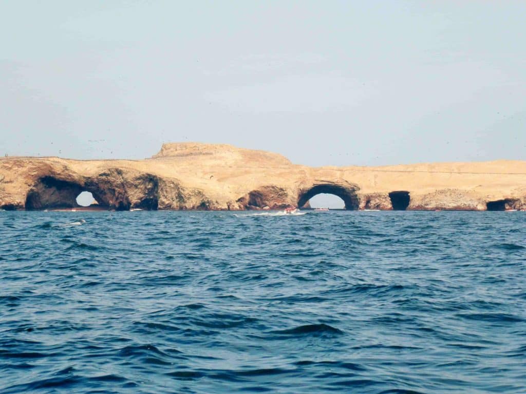 Reserva Nacional Paracas, una de las áreas protegidas más importantes de Perú.