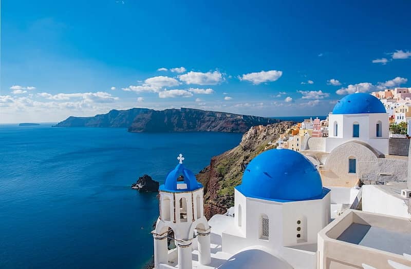 image destinos para viajar en pareja 4 Santorini