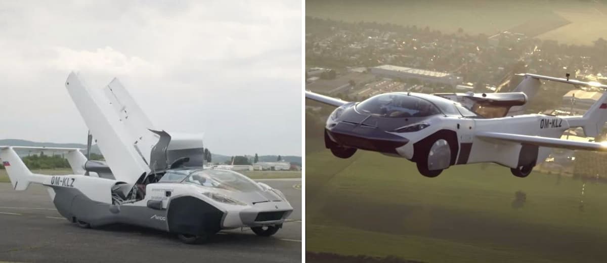 AirCar, el auto que se transforma en avión en menos de tres minutos, ya cuenta con certificado para volar