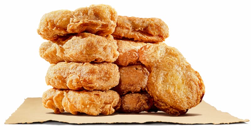 Nuggets veganos de Burger King