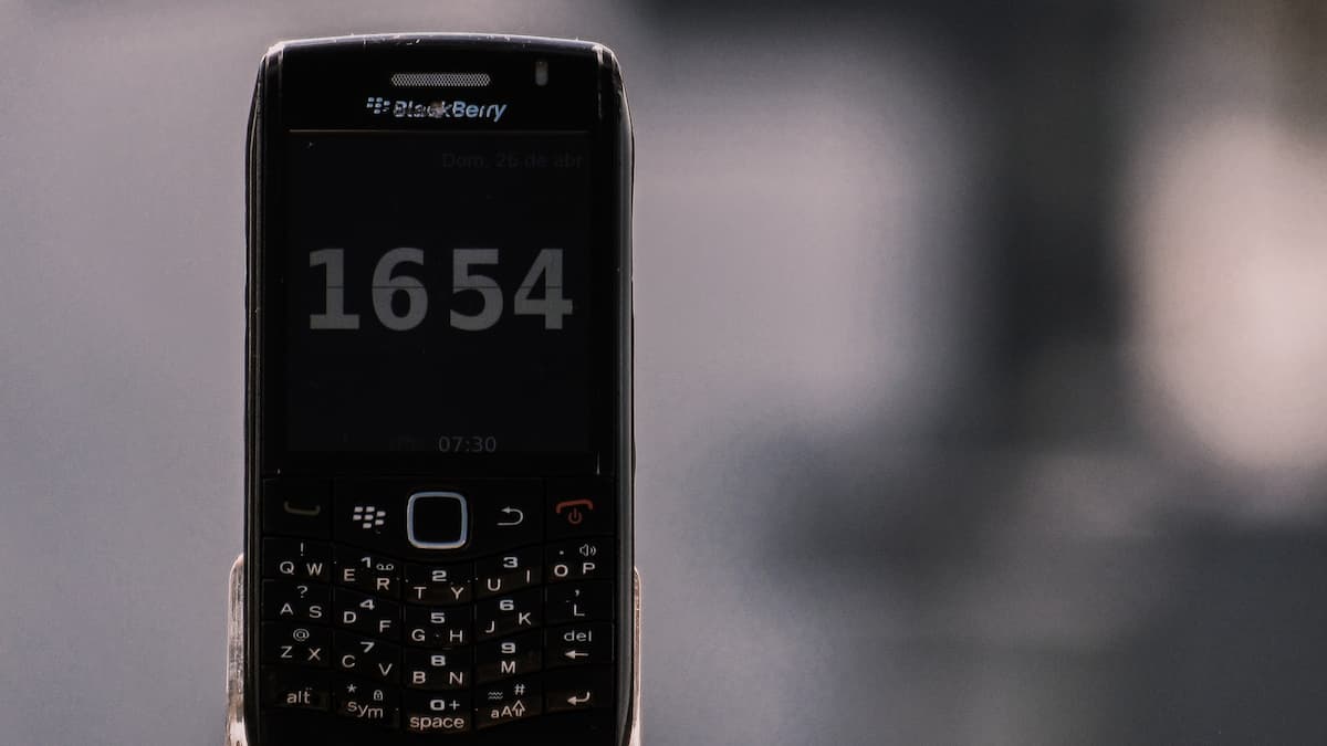 Blackberry dejará de funcionar durante los primeros días de Enero 2022