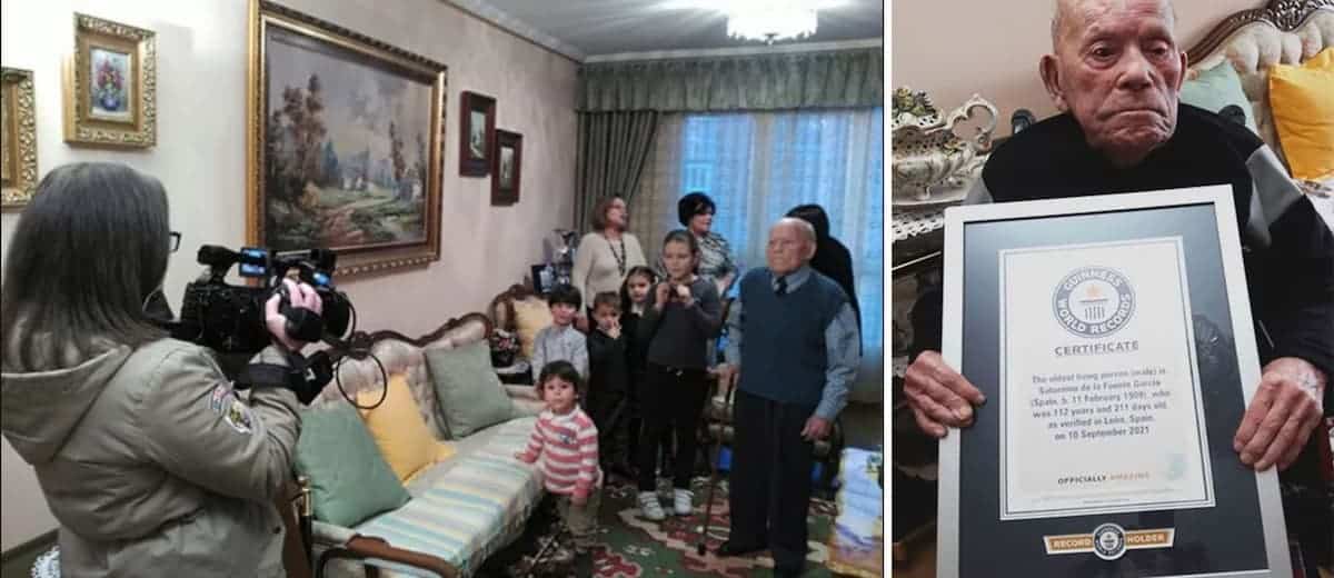 El hombre más longevo del mundo tenía 112 años y falleció casi un mes antes de cumplir 113