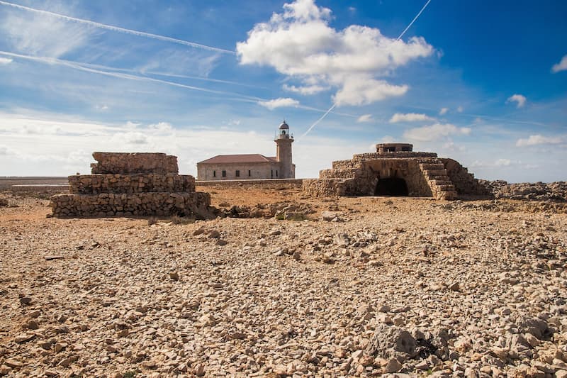 Faros de Menorca - Faro de punta Nati