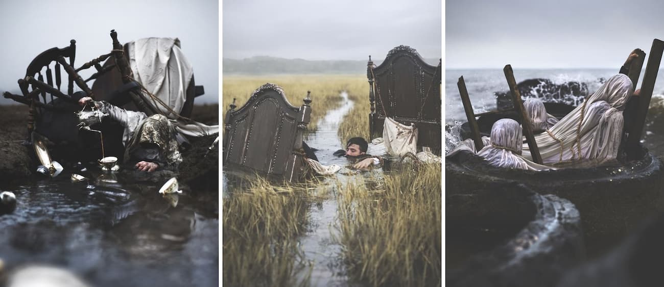 Un fotógrafo recrea sus pesadillas para poder lidiar con la parálisis de sueño