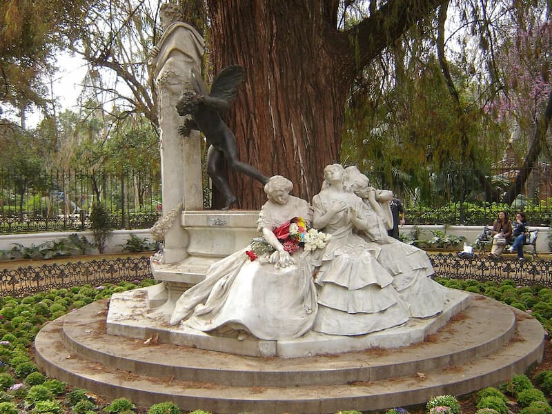 Monumento de Bécquer - Parque de María Luisa