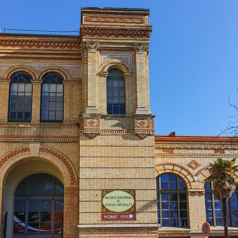 Museos de Madrid Museo Nacional de Ciencias Naturales