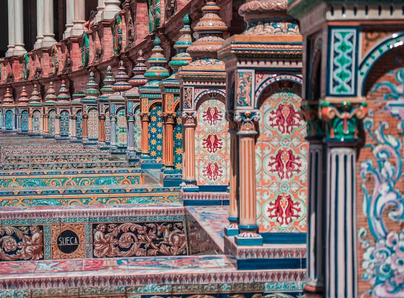 Plaza de España, Sevilla - Detalles