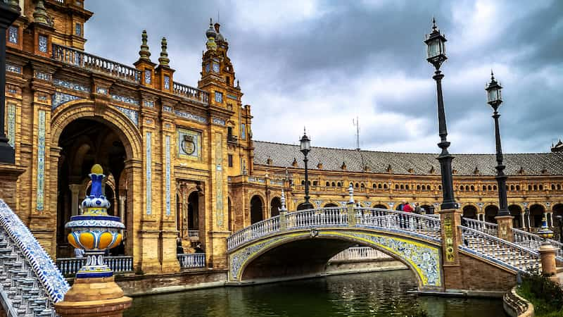 Plaza de España, Sevilla - Puente