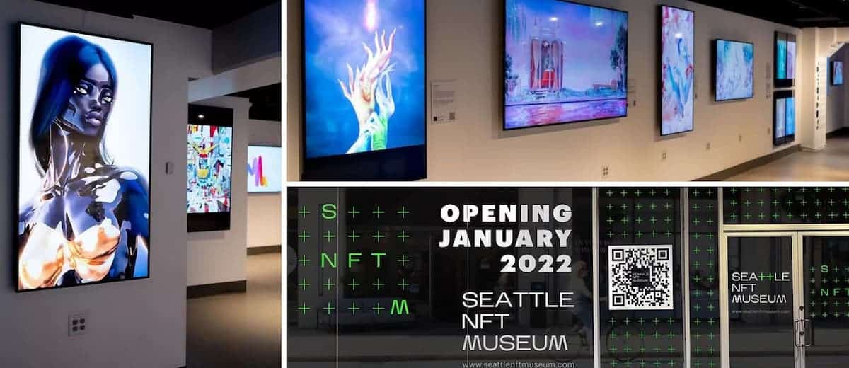 El primer museo de NFT abre sus puertas en Seattle, Estados Unidos