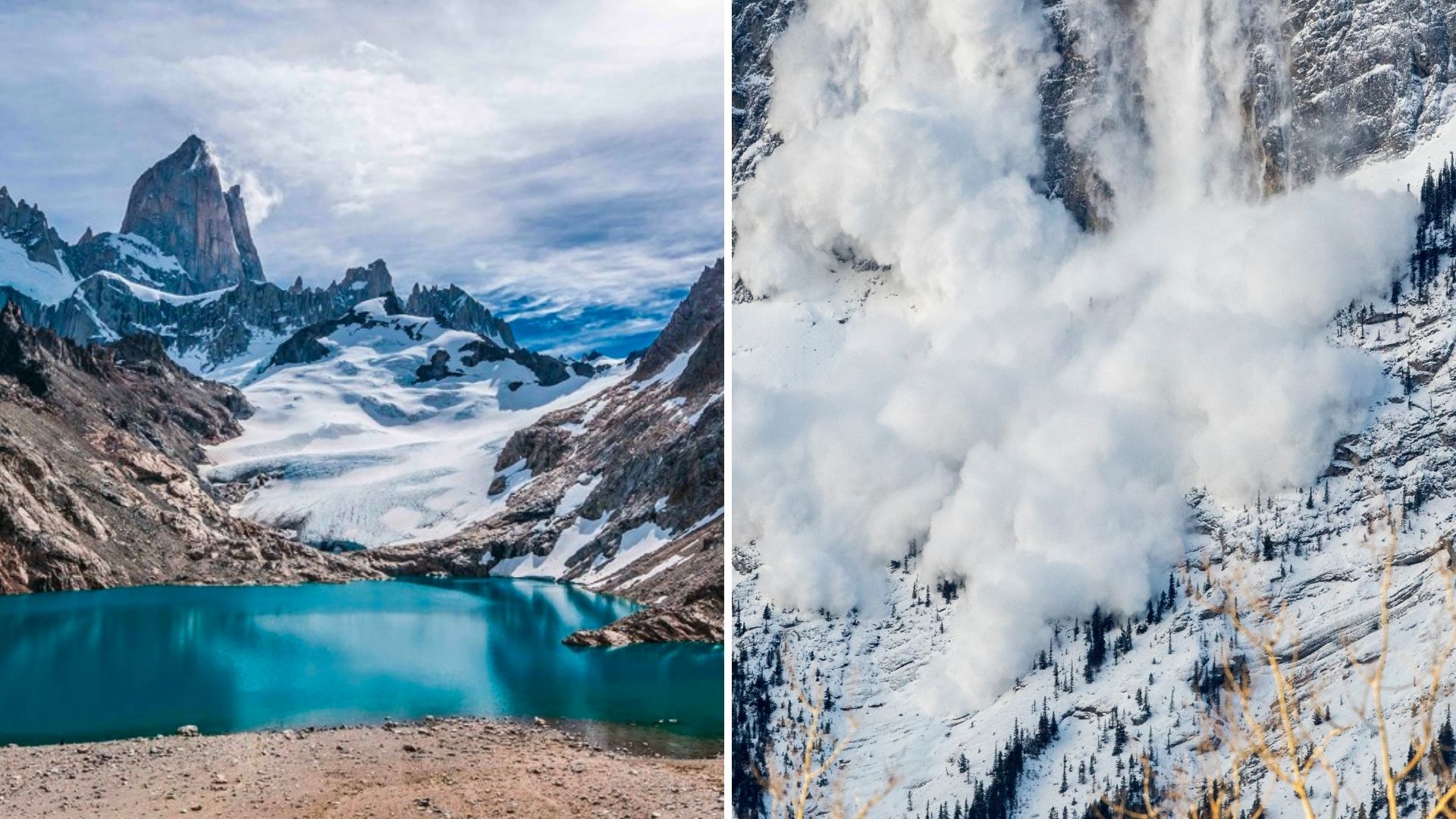 avalancha el chalten muerte