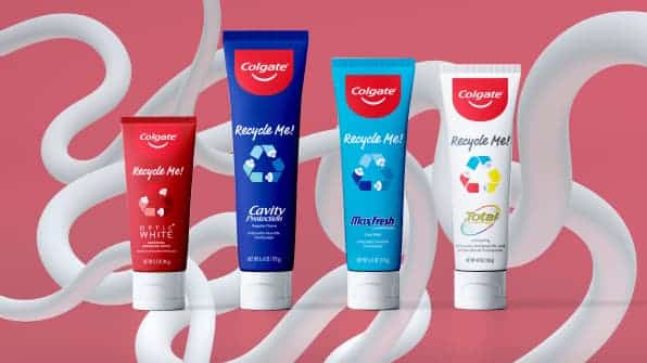 Colgate lanzará nuevos tubos de pasta reciclables: se distribuirán en cuatro de sus líneas